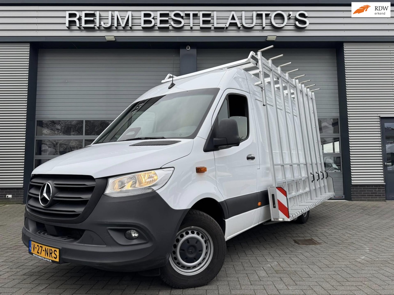 Mercedes-Benz Sprinter - 317cdi, Automaat, MBUX, Glasresteel, Glaswagen, Lansing, Glasauto. - AutoWereld.nl