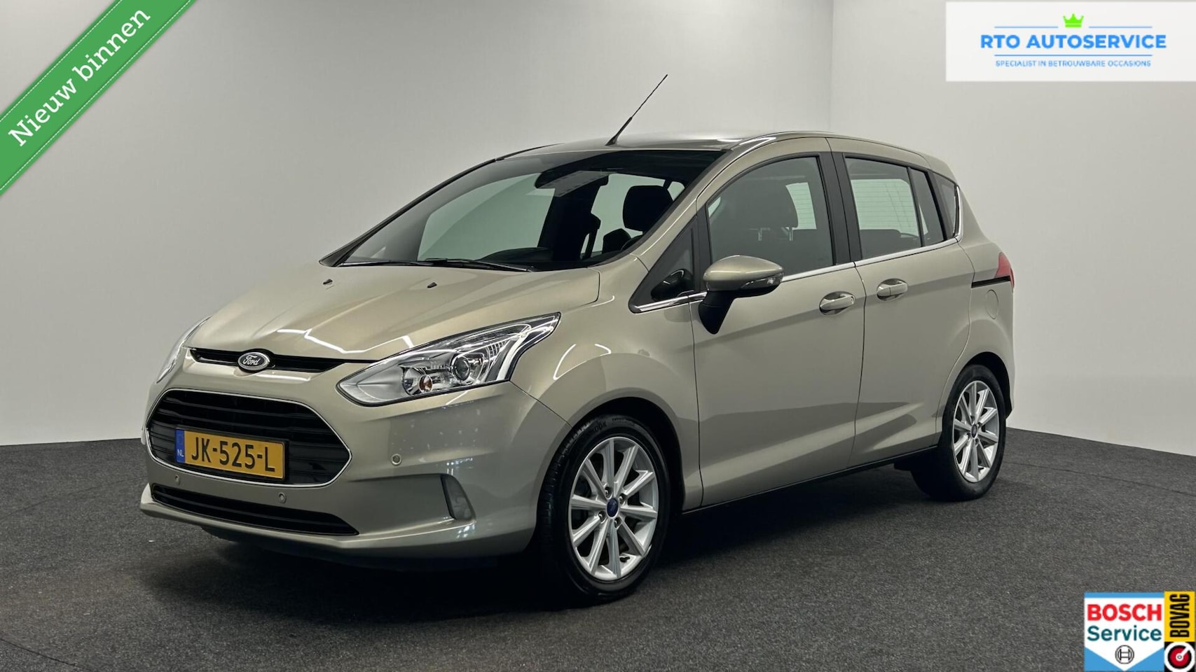Ford B-Max - 1.0 EcoBoost Titanium CAMERA NAVI ECC CRUISE TREKHAAK LM. - AutoWereld.nl