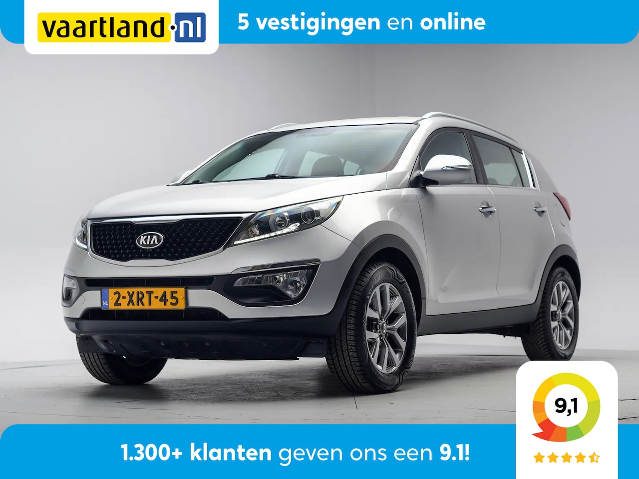 Kia Sportage - 2.0 BusinessLine [ 1900 KG Trekgewicht! Camera Navi ] - AutoWereld.nl