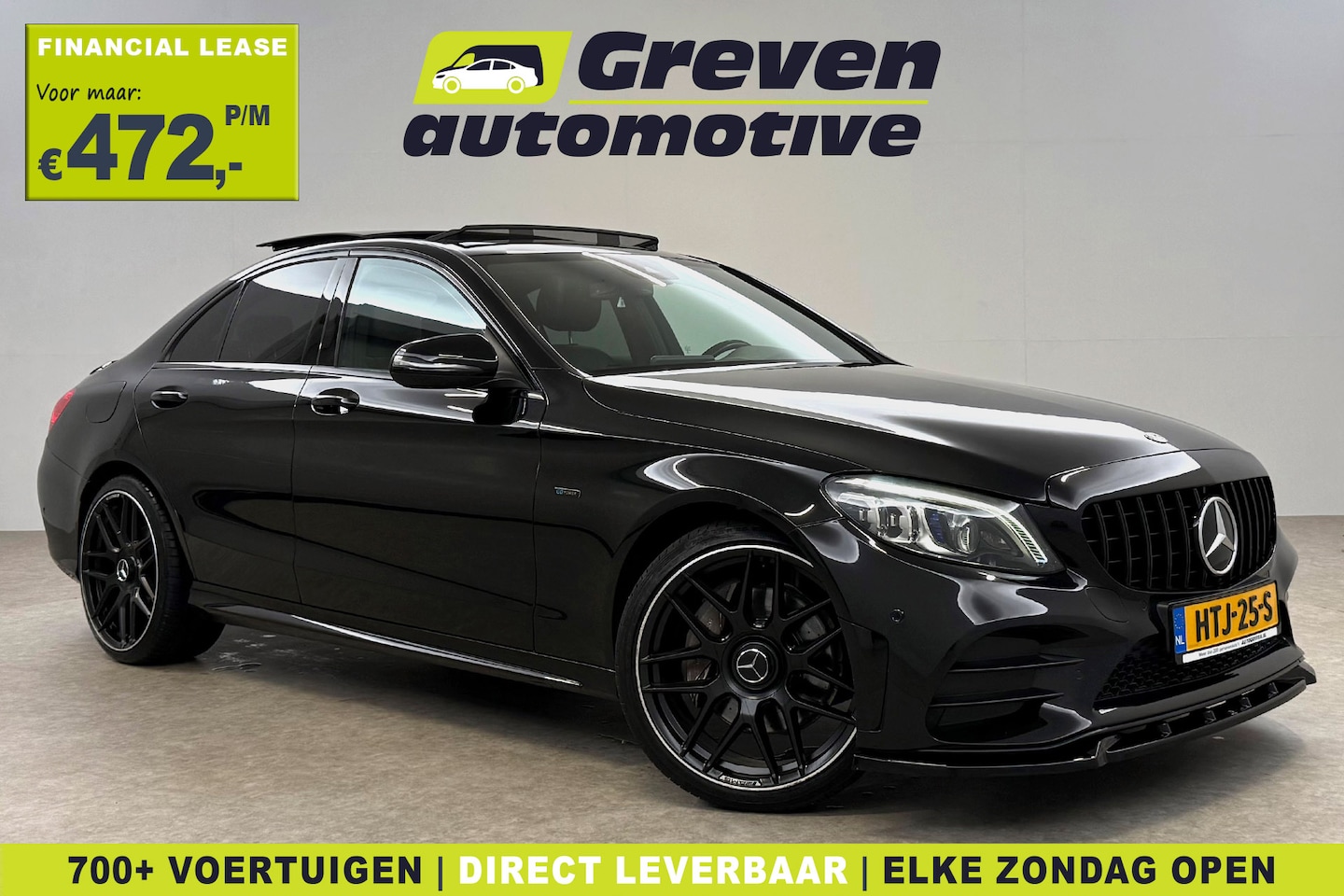 Mercedes-Benz C-klasse - 300 e Business Solution AMG Limited | Pano | Sfeer | Multibeam LED | Virtual | Carplay | C - AutoWereld.nl