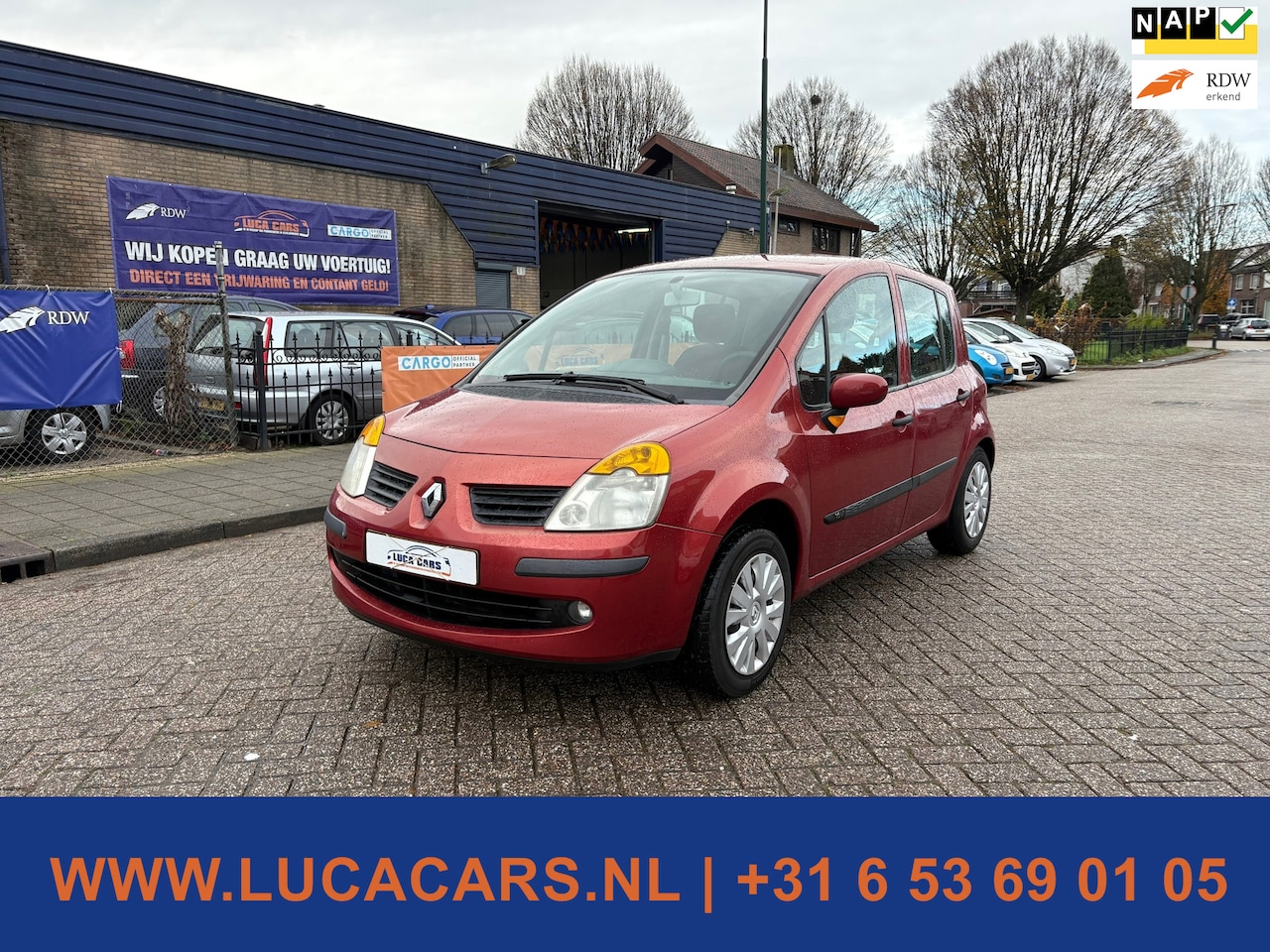 Renault Modus - 1.2-16V Expression Luxe 1.2-16V Expression Luxe AIRCO + NIEUWE APK! - AutoWereld.nl
