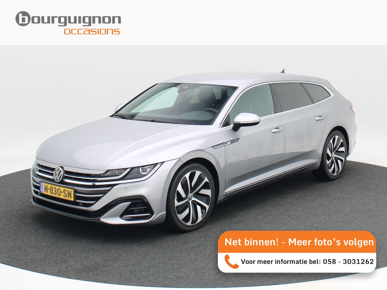 Volkswagen Arteon Shooting Brake - 2.0 TSi R-Line Business+ 190 Pk Automaat | Virtual Cockpit | Stoelverwarming voor & Achter - AutoWereld.nl
