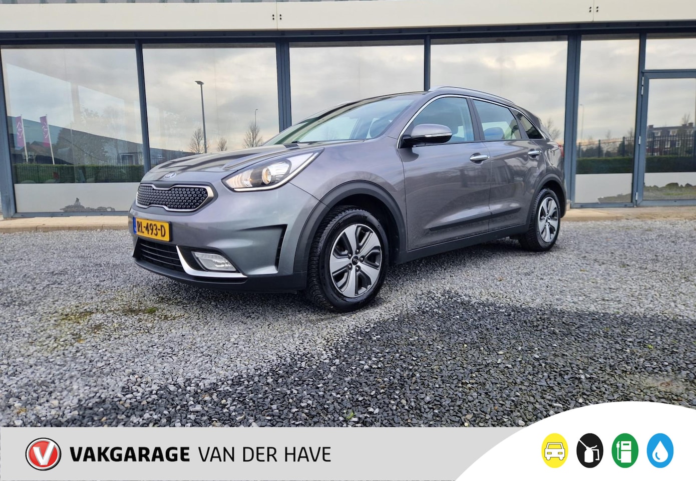 Kia Niro - 1.6 GDi Hybrid ExecutiveLine | 1e eigenaar | Automaat | Trekhaak | | Navi | Camera | Carpl - AutoWereld.nl