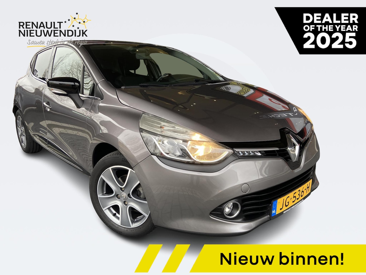 Renault Clio - 0.9 TCe ECO Night&Day / DEALER ONDERHOUDEN / NAVIGATIE / AIRCO / PDC / BLUETOOTH / - AutoWereld.nl