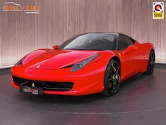Ferrari 458 - Italia 4.5 V8 |Rosso Scuderia|dealer onderhouden|carbon buckets|lift|JBL|camera|carbon int