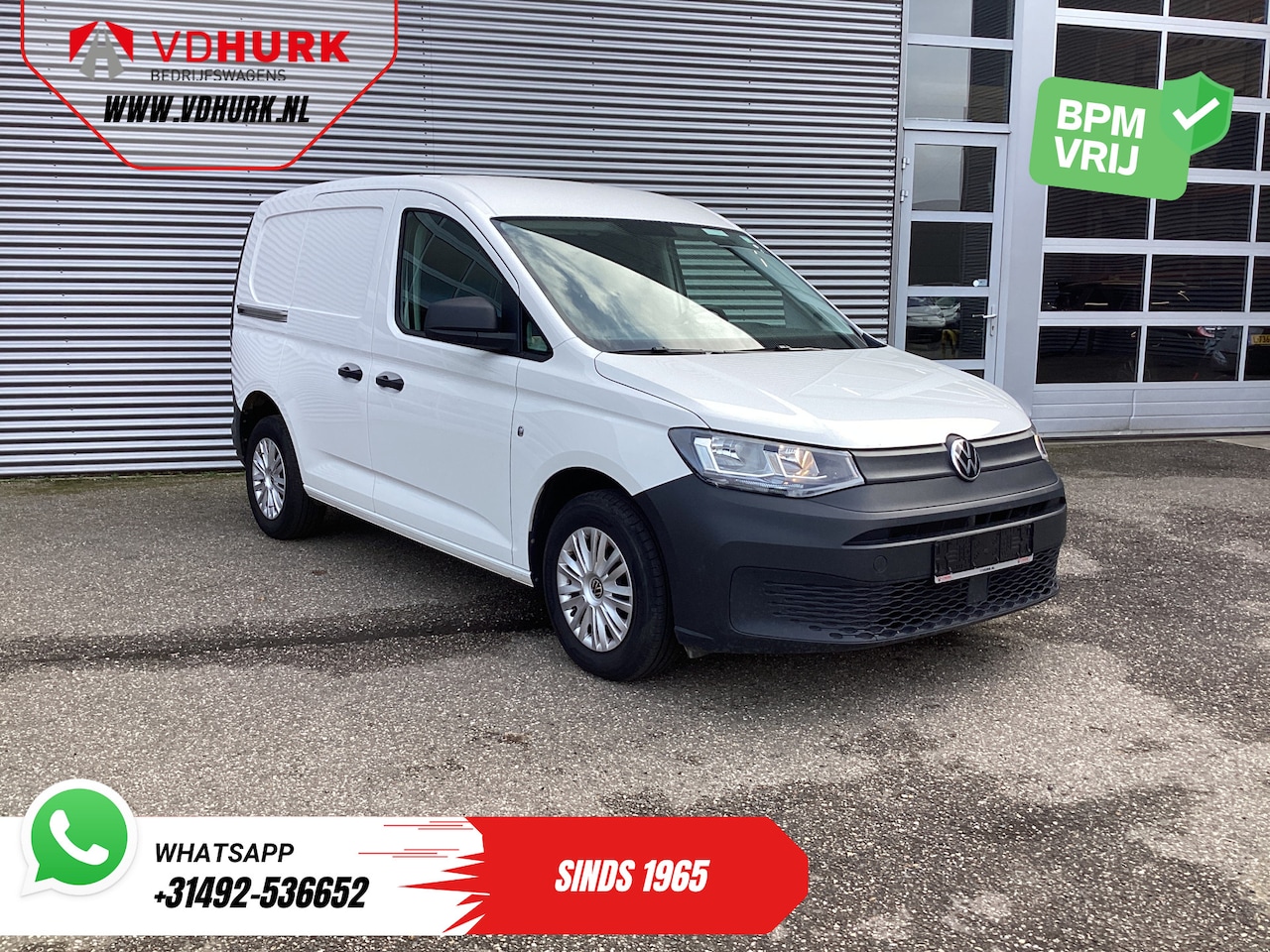 Volkswagen Caddy Cargo - 2.0 TDI 105 pk PDC/ Betimmerd/ Bluetooth/ Airco - AutoWereld.nl