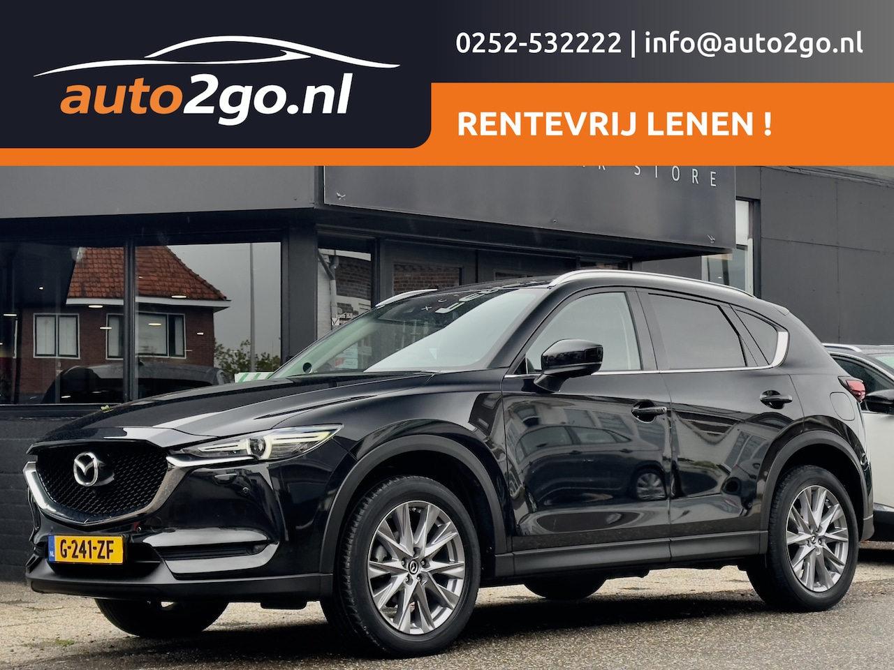 Mazda CX-5 - 2.0 AUT6 SKYACTIVE-G 165 LUXURY 116D.KM LEDER NAVI CAMERA HEAD-UPP APPLE-CARPLAY LED LMV - AutoWereld.nl