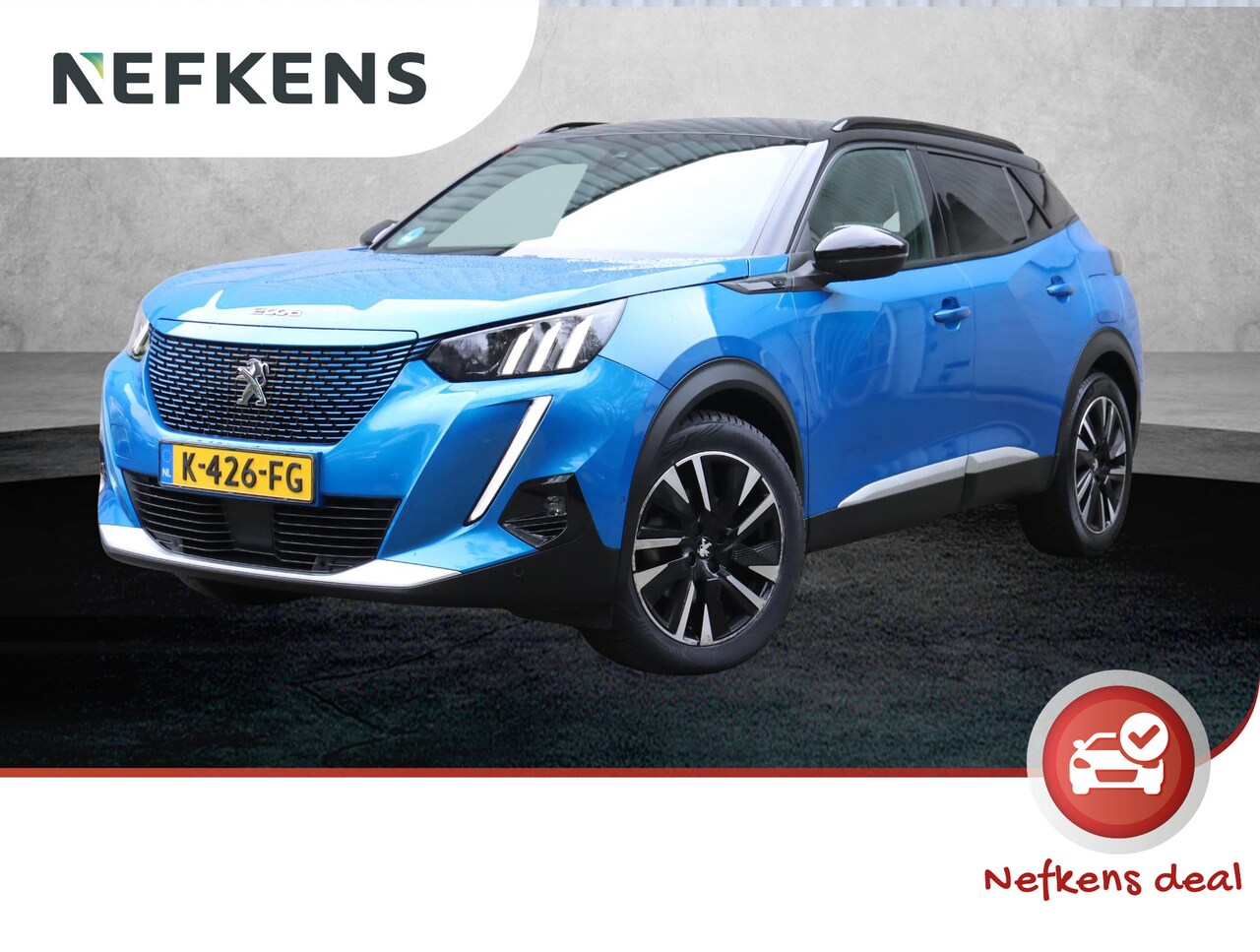 Peugeot e-2008 - GT 50kWh | 1ste eigenaar | Camera | LEER/Alcantara | LED lampen | 18"LMV | Navigatie | AUT - AutoWereld.nl