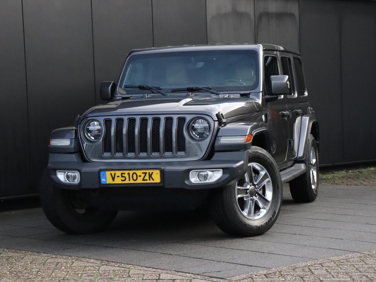 Jeep Wrangler - 2.2D Sahara | GRIJS KENTEKEN | LEDER | CAMERA | STOEL/STUURVERW. | ALPINE AUDIO | CRUISE | - AutoWereld.nl