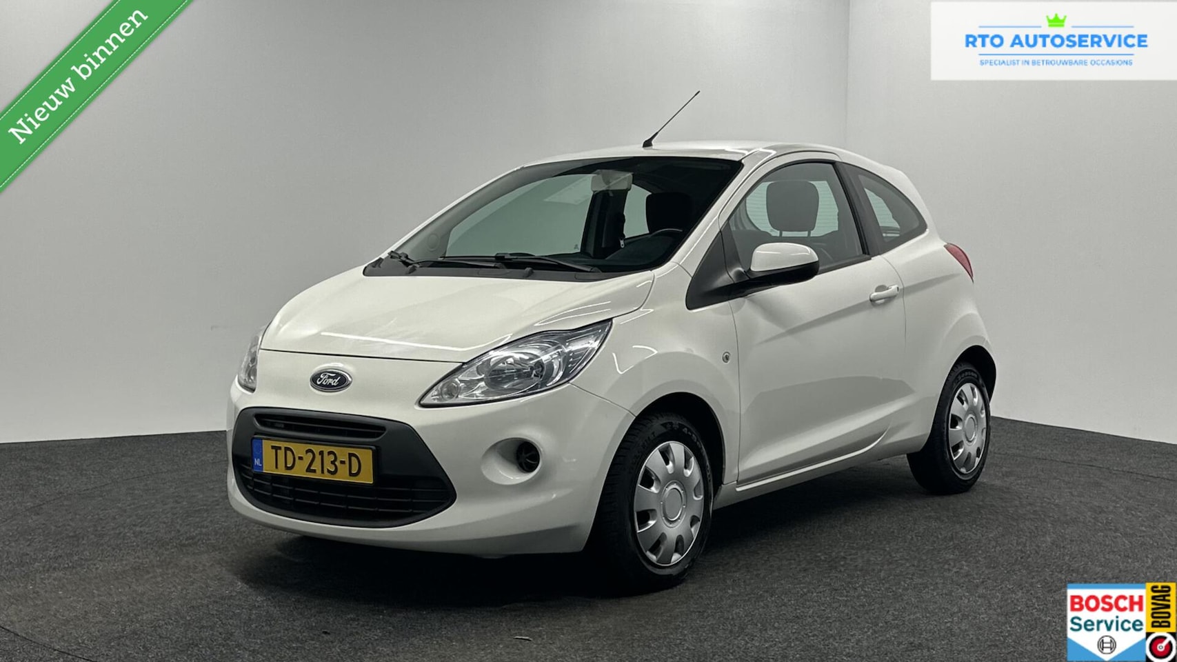 Ford Ka - 1.2 Style start/stop AIRCO ELEKTRISCHE RAMEN. - AutoWereld.nl