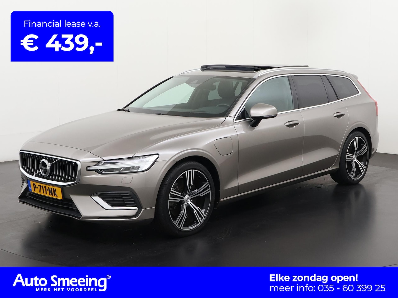 Volvo V60 - 2.0 T6 Recharge AWD R-Design | PHEV | Panoramadak | Elek. trekhaak | Harman/Kardon | Zonda - AutoWereld.nl