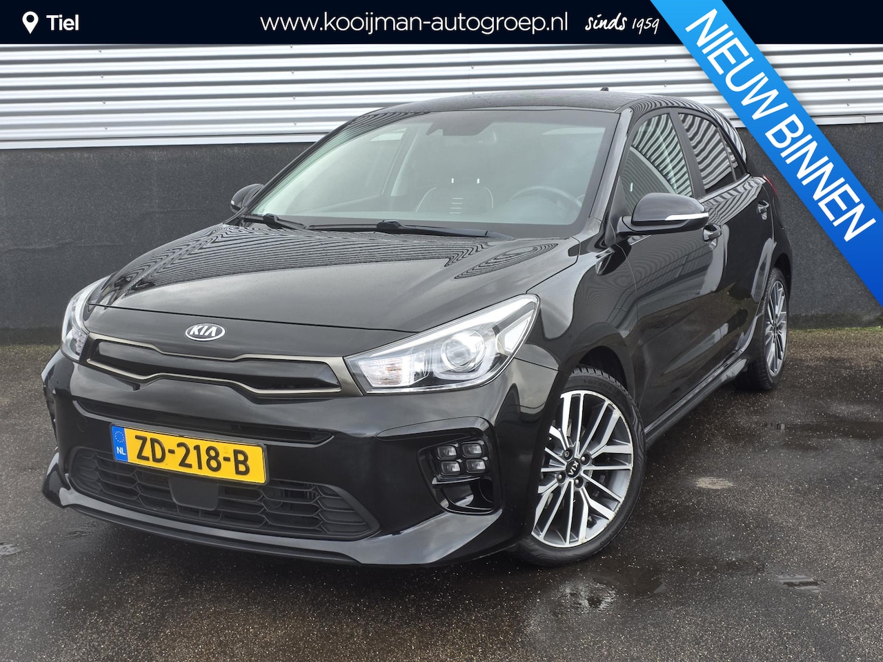 Kia Rio - 1.0 TGDI GT-Line Stoel- & Stuurwiel verwarmd, Navigatie, Smart Key, Privacy glass, LMV, - AutoWereld.nl