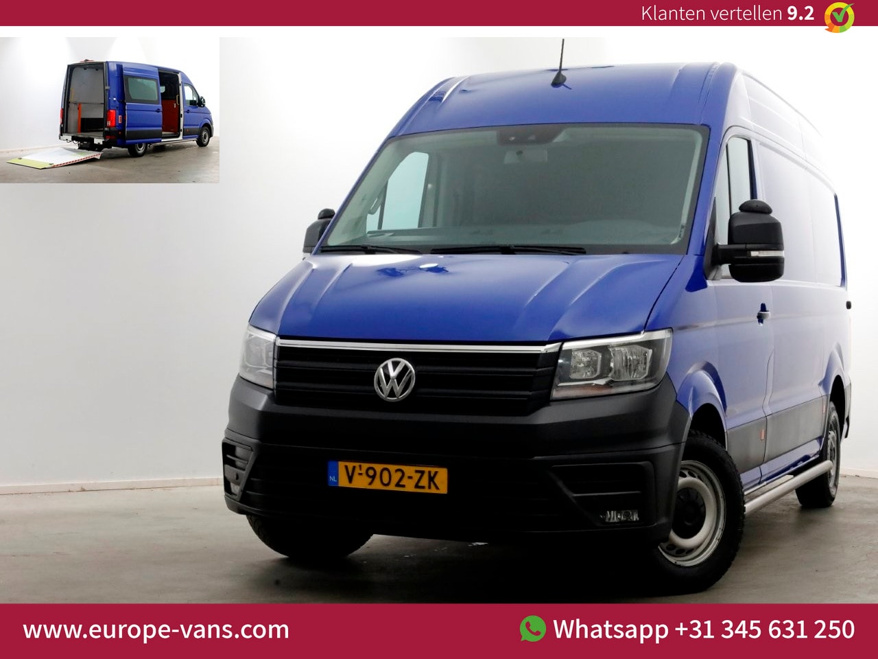 Volkswagen Crafter - 35 2.0 TDI E6 L3H3 (L2H2) Comfortline Laadklep 500kg 05-2019 - AutoWereld.nl