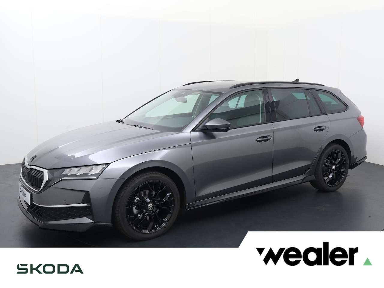 Skoda Octavia Combi - First Black Styling Pakket 1.5 TSI DSG | Automaat | Navigatie | Adaptieve cruise control | - AutoWereld.nl
