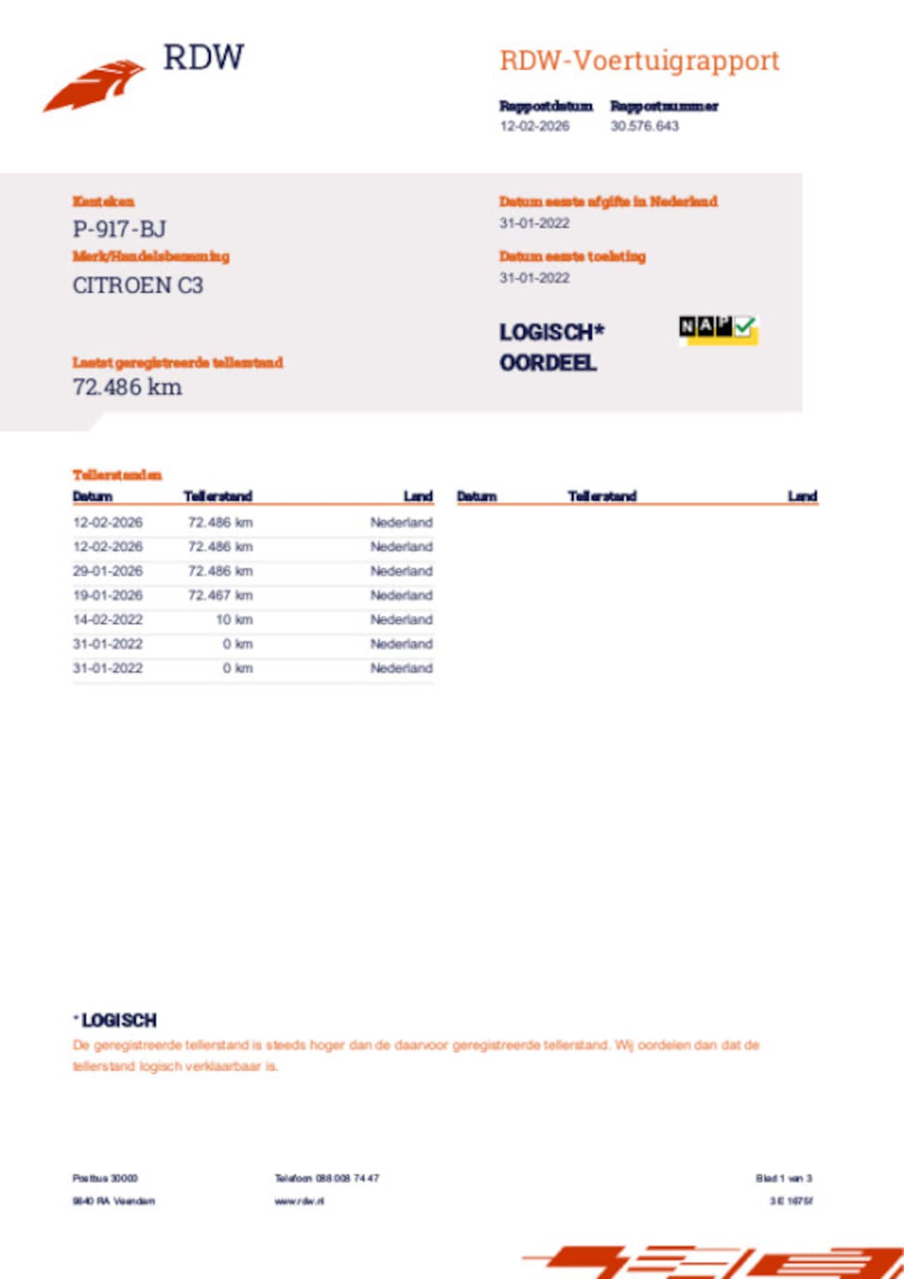 Citroën C3 - 1.2 PureTech C-Series, BTW auto,NAP, Apple car play, Lichtmetalen velgen, Cruise control,