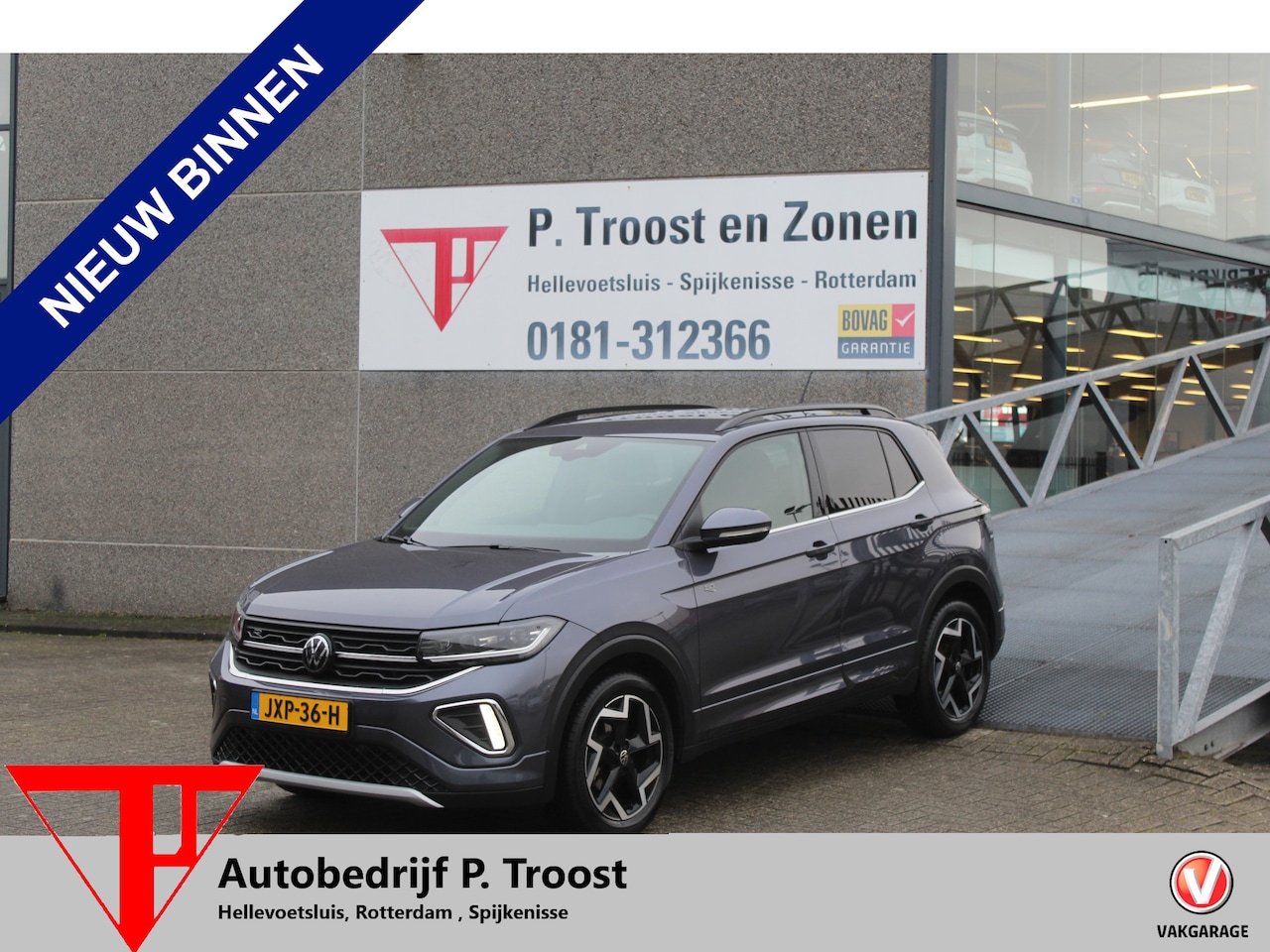 Volkswagen T-Cross - 1.5 TSI R-Line R-Line Automaat/Navigatie/Virtual cockpit/Adaptive cruise control/Achteruit - AutoWereld.nl