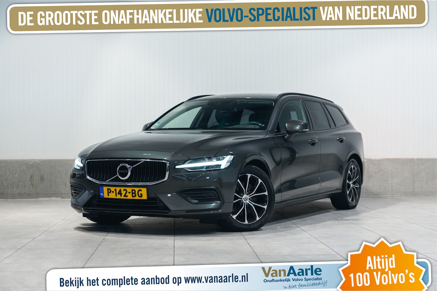 Volvo V60 - B3 Aut. Leder Stoelverwarming Parkeercamera 163pk - AutoWereld.nl