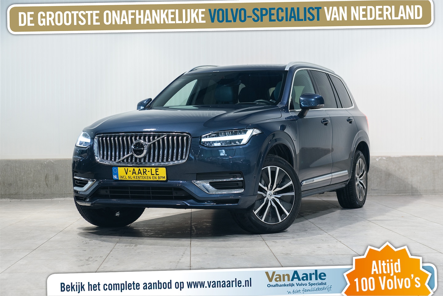 Volvo XC90 - T8 Aut. Inscription ACC 360camera Leder 390pk - AutoWereld.nl