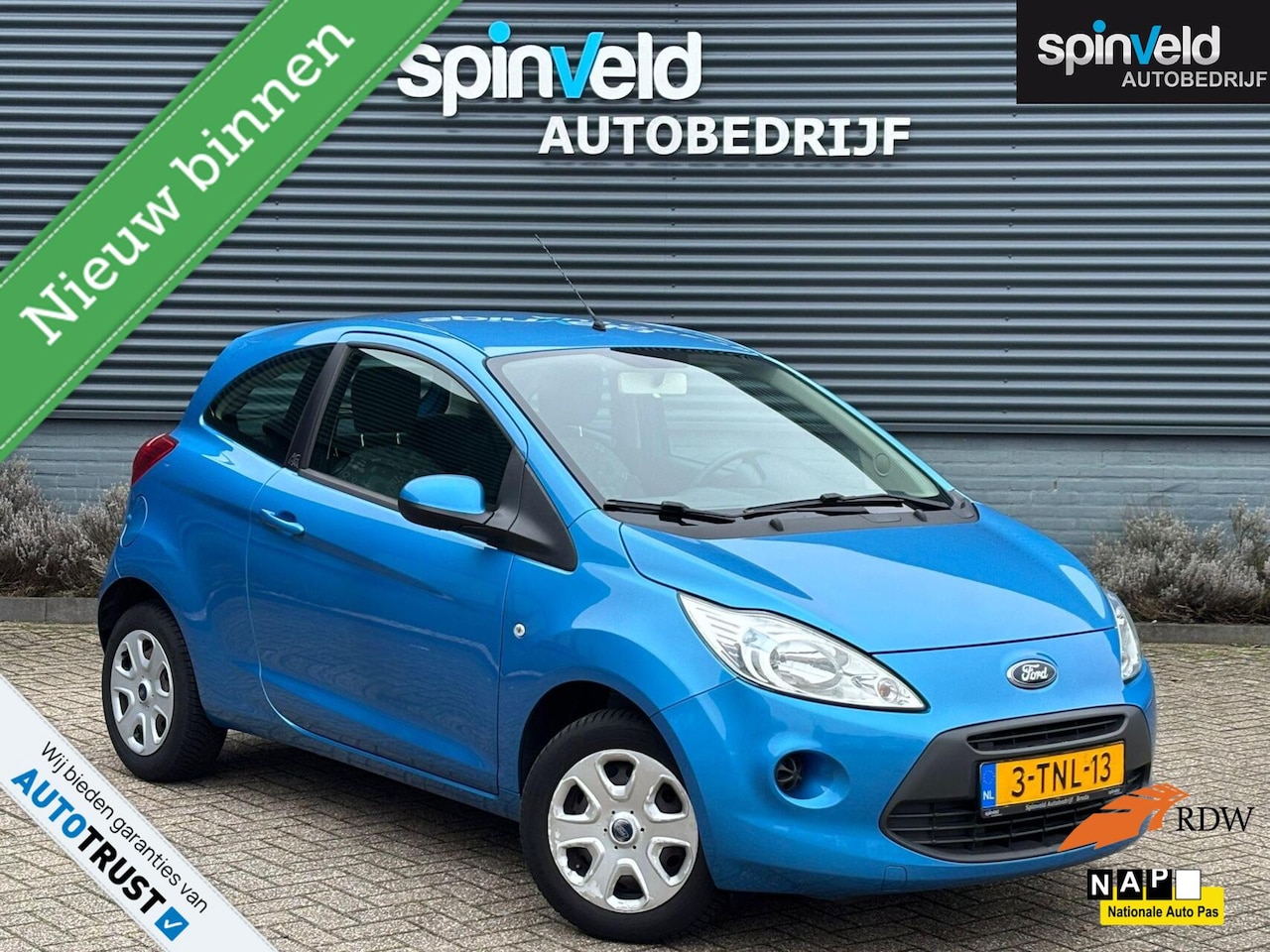 Ford Ka - 1.2 Style start/stop BJ`14 NAP NL Airco Elekpakket - AutoWereld.nl