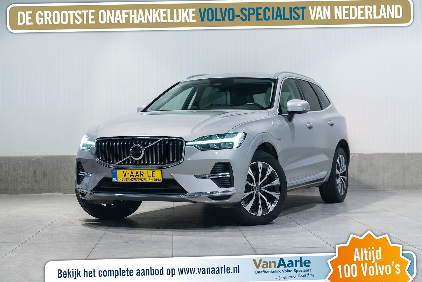 Volvo XC60 - T6 Aut. Long Range Inscription Leder 350pk - AutoWereld.nl