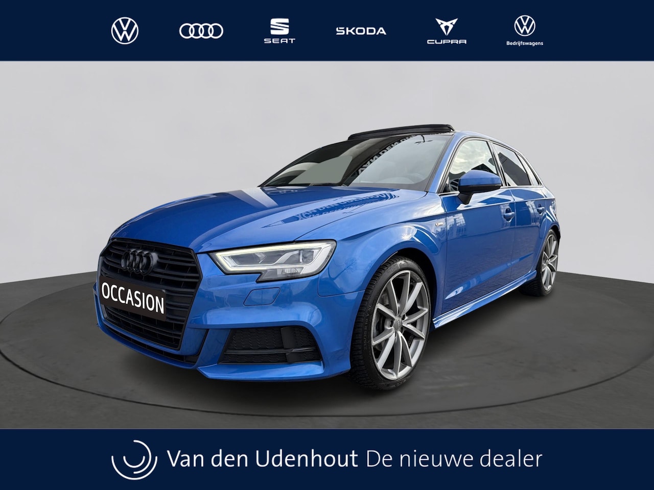 Audi A3 Sportback - 1.5 TFSI 150Pk CoD Sport S Line Edition / Panoramadak / Apple Carplay - AutoWereld.nl