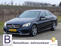 Mercedes-Benz C-klasse - 180 AMG Sport Edition /Origin. NL/Dealer onderhouden/Leer/Camera/