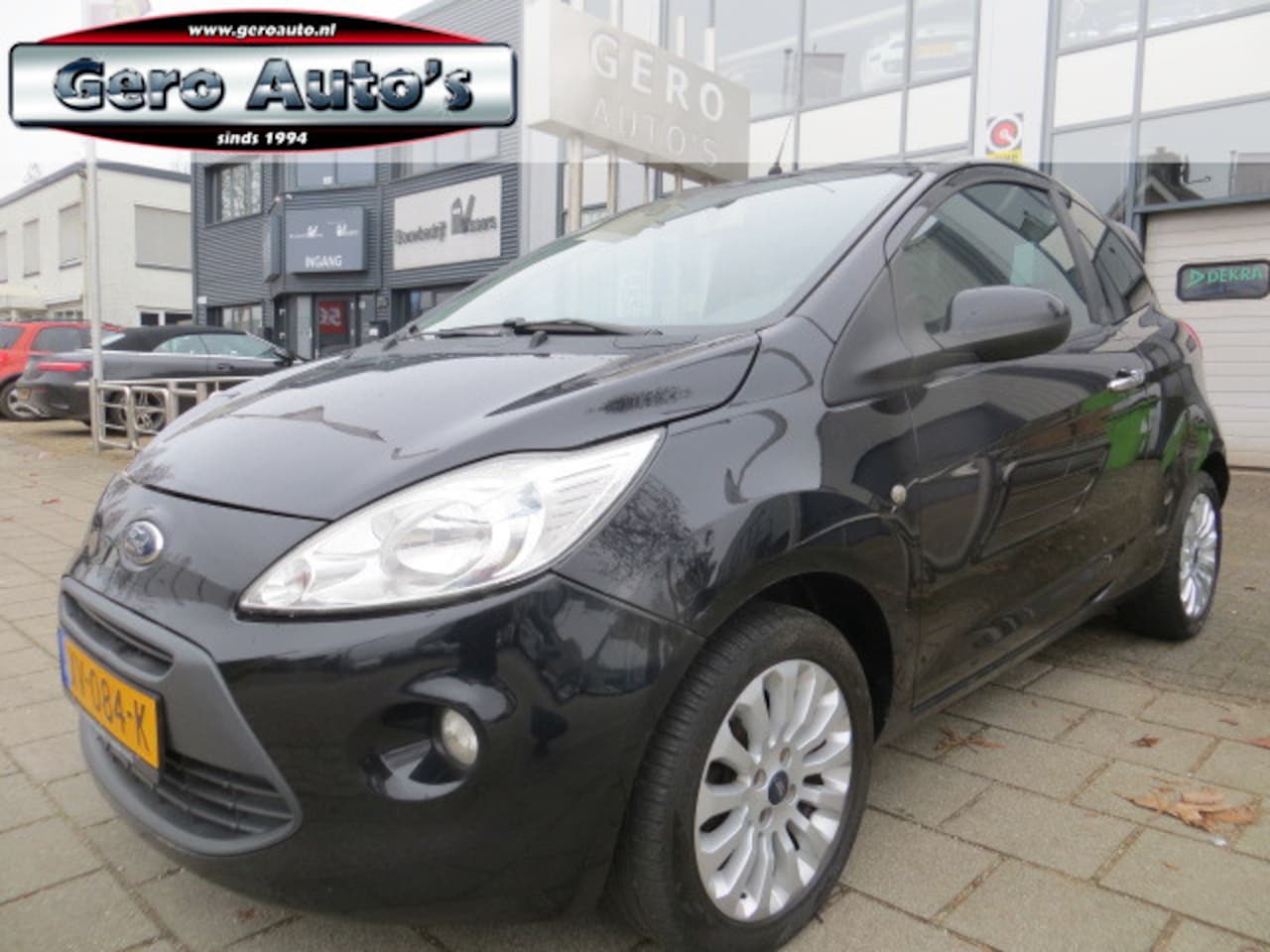 Ford Ka - 1.2 Comfort start/stop lees tekst lmv airco elek ramen ,inruilkoopje ! - AutoWereld.nl