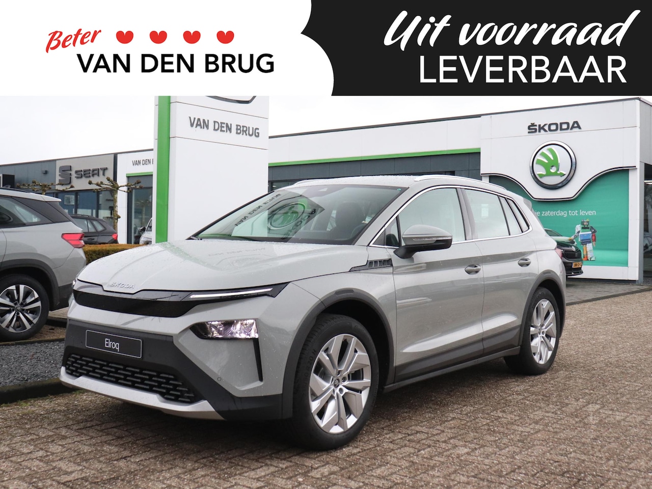 Skoda Elroq - 60 Business Edition Trekhaak | 20inch Vega | Camera | Stoelverwarming | Adaptieve cruise c - AutoWereld.nl