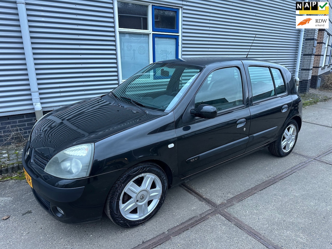 Renault Clio - 1.2-16V Dynamique Luxe Airco 1e Eigenaar - AutoWereld.nl