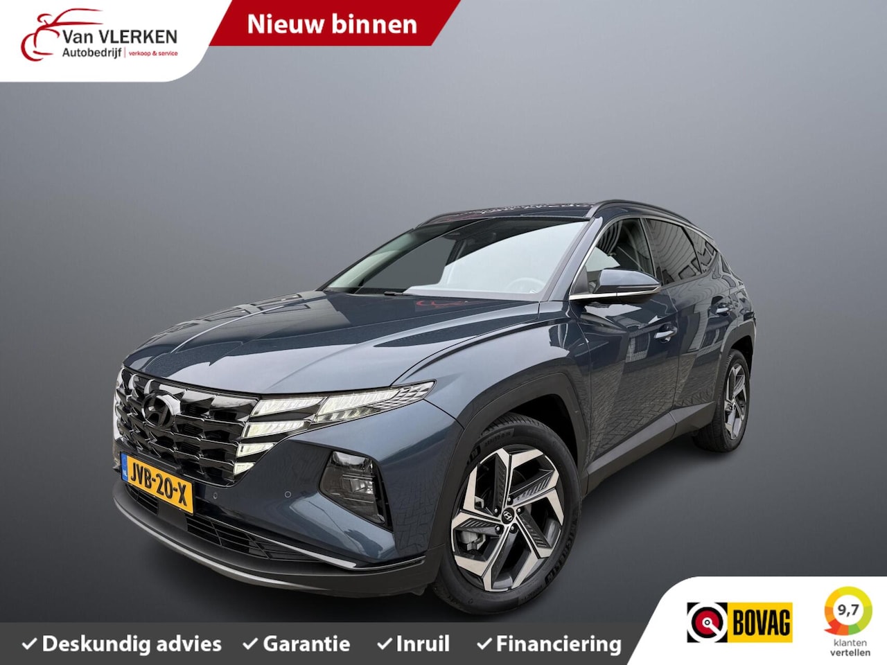 Hyundai Tucson - 1.6 T-GDI HEV STOEL+STUURVERWARMING 1650kg trekgewicht - AutoWereld.nl