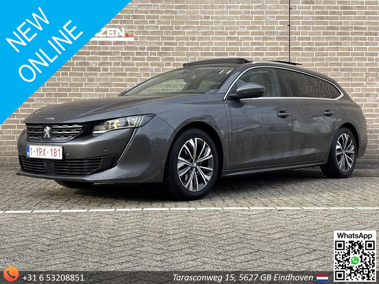 Peugeot 508 SW - 1.5 BlueHDI Allure Automaat | € 9.900,- NETTO! | Pano | Cruise | Climate | Navi | Camera | - AutoWereld.nl