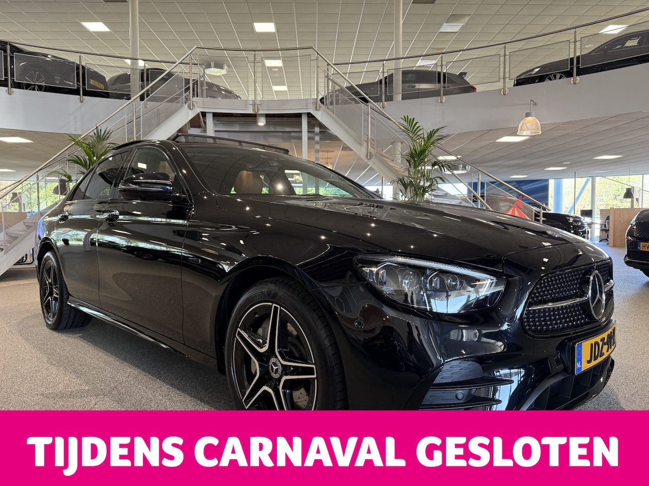 Mercedes-Benz E-klasse - 300 e AMG, Pano, Distronic, 360, Burmester, Memory - AutoWereld.nl