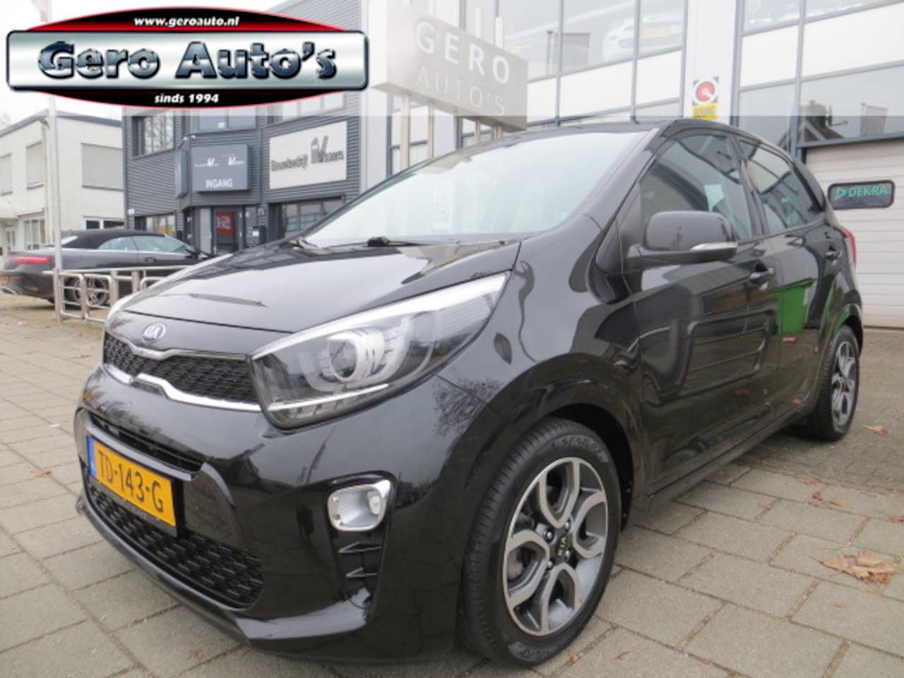 Kia Picanto - 1.0 CVVT DynamicPlusLine 5 deurs ,scherm,lmv,camera,navi - AutoWereld.nl