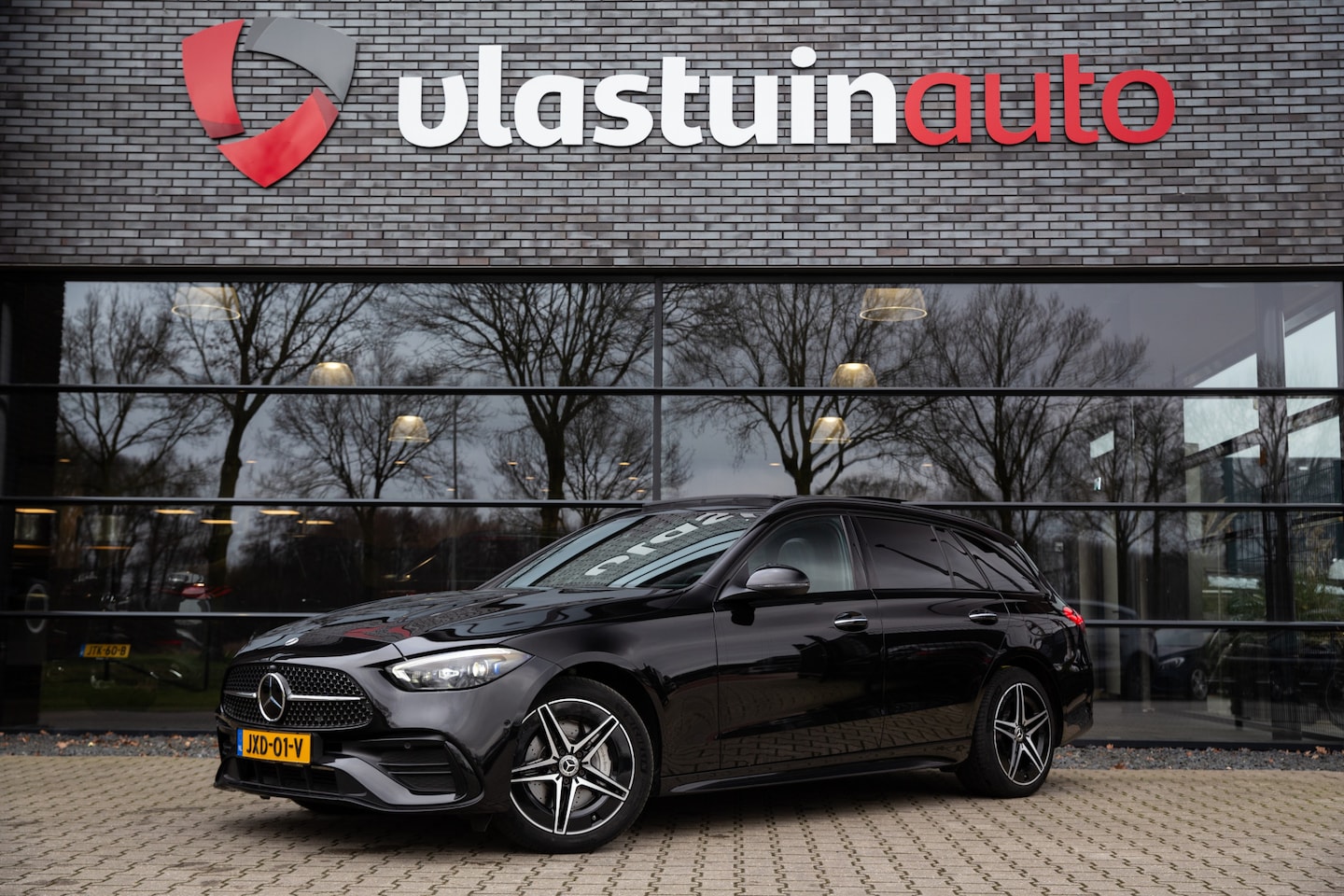 Mercedes-Benz C-klasse Estate - 300 e AMG Line 300 e AMG Line , Panoramadak, Adap. cruise, Sfeerverlichting, - AutoWereld.nl