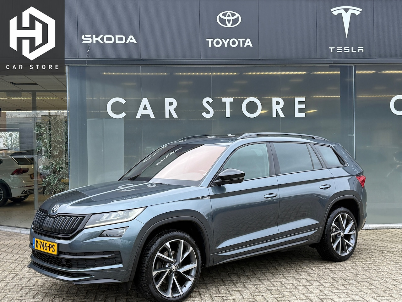 Skoda Kodiaq - 1.5 TSI DSG Sportline Pano|Sfeer|Canton|Dealer Onderhouden - AutoWereld.nl