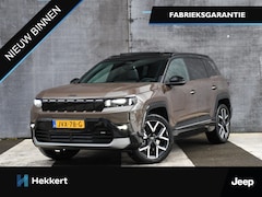 Jeep Compass - First Edition 74 kWh 214pk Automaat PREMIUM PACK | PANO/SCHUIF-DAK | FOCAL | 20''LM | DODE