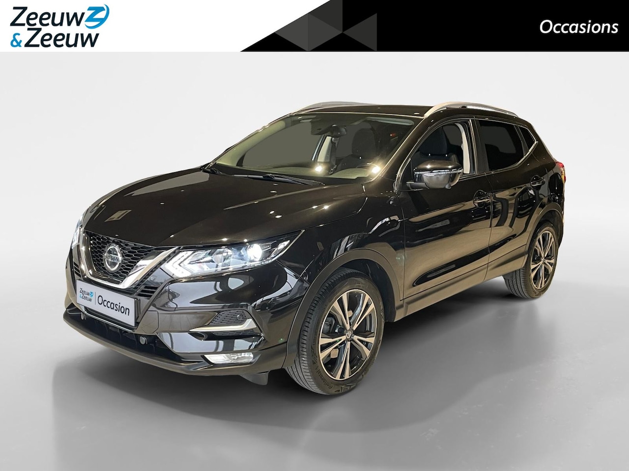 Nissan Qashqai - 1.3 DIG-T N-Connecta 140PK *Navi+360Camera*Climate Control*Keyless Entry*Panoramadak*LM.Ve - AutoWereld.nl