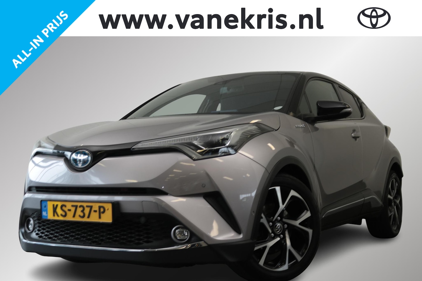 Toyota C-HR - 1.8 Hybrid Bi-Tone Plus 1.8 Hybrid Bi-Tone Plus, Leder, JBL! - AutoWereld.nl
