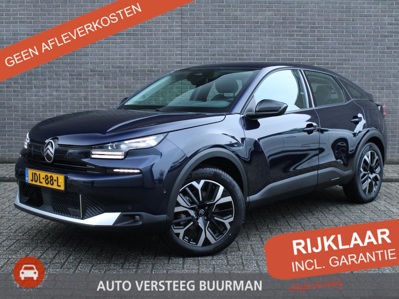 Citroën Ë-C4 - Business 156pk Extended range 54 kWh Applecarpl./Andr. Auto, Achteruitrijcamera, Voorruit - AutoWereld.nl