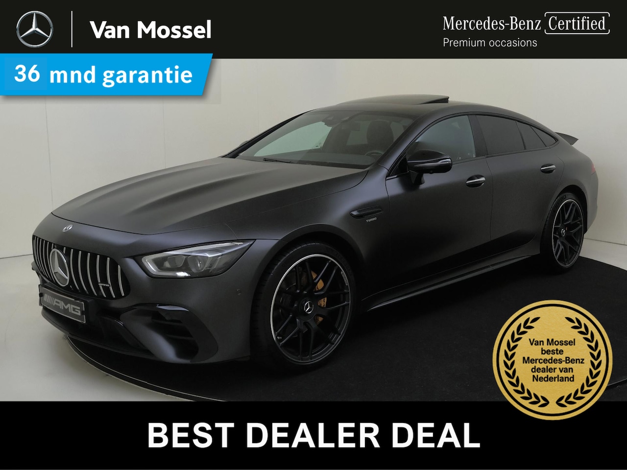 Mercedes-Benz AMG GT 4-Door Coupe - AMG 43 Premium Plus / Stoelverwarming / 360Graden-Camera / Panorama-schuifdak / Night-Pakk - AutoWereld.nl