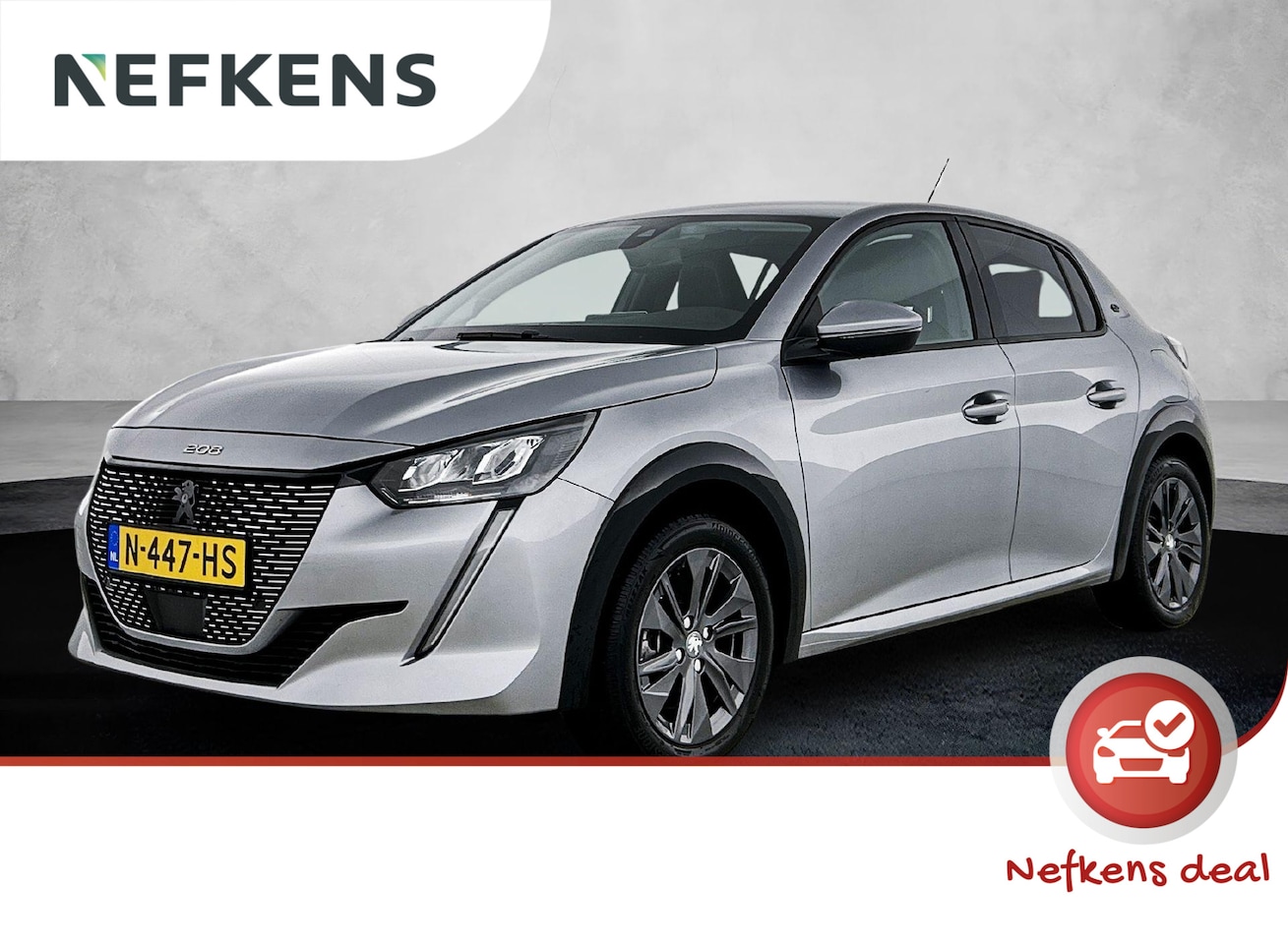 Peugeot e-208 - Allure 50kWh 136pk Automaat | 1ste eigenaar | Camera | 3 FASE | LEER/Stof | Navigatie | AU - AutoWereld.nl