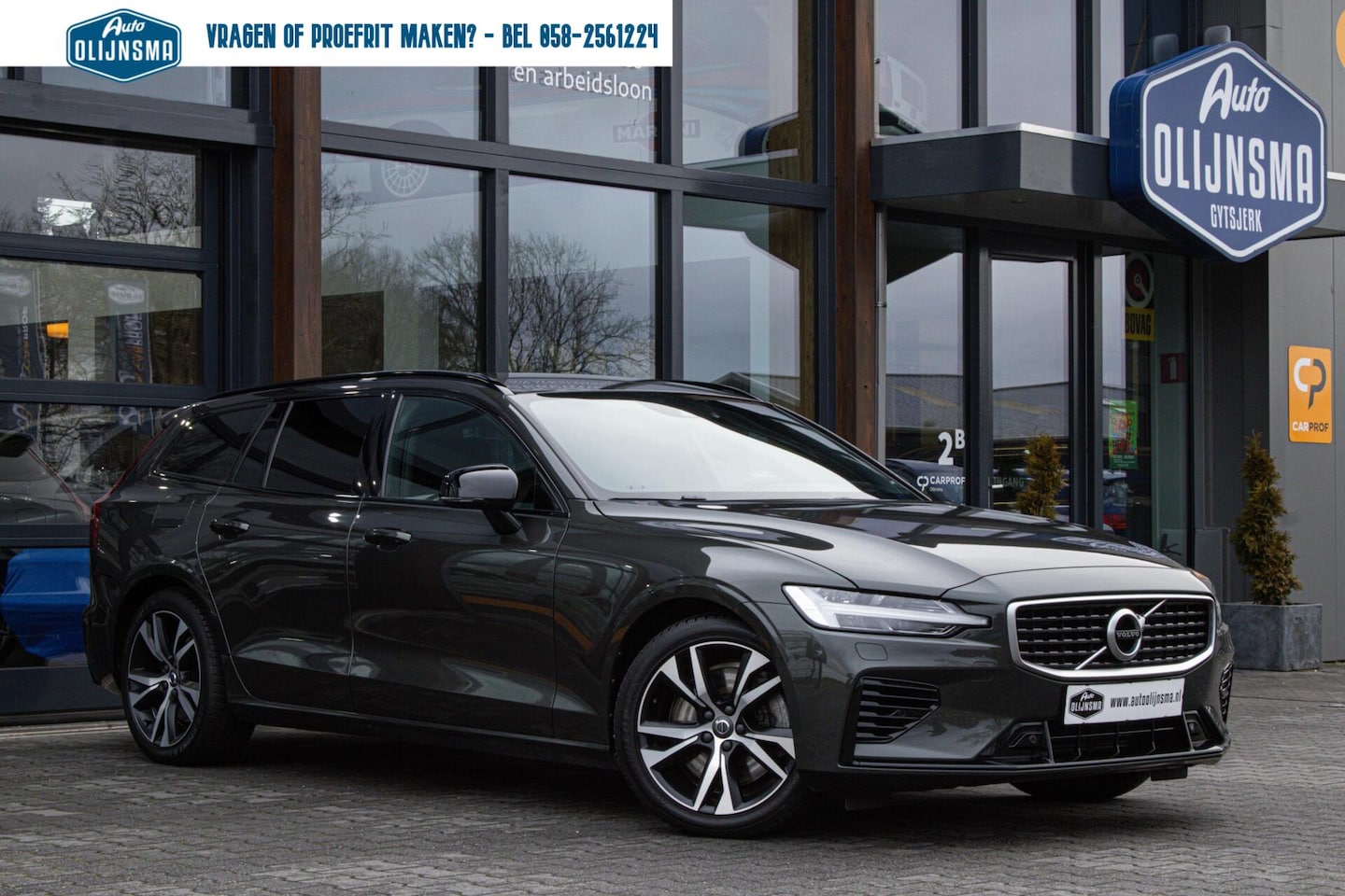 Volvo V60 - 2.0 T6 Recharge R-Design|Stuur en Stoelverw.|Trekhaak| - AutoWereld.nl