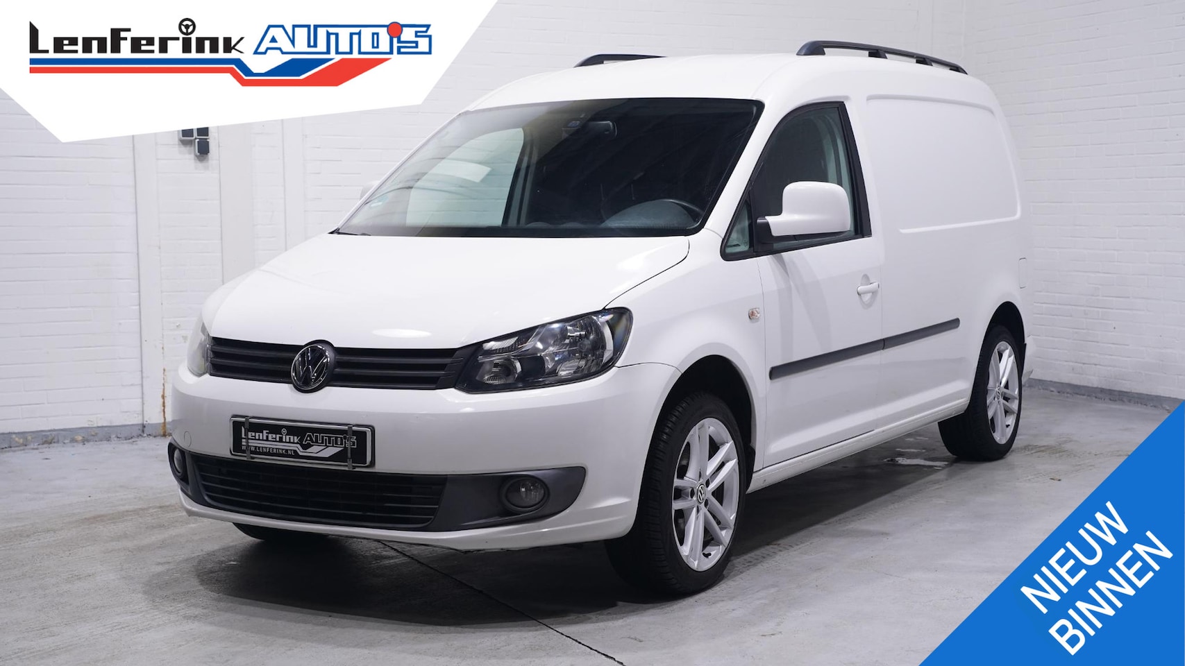 Volkswagen Caddy Maxi - 1.6 TDI 102 pk L2 Maxi Marge Auto, R Line Stoelen Airco, Cruise Control, Dakrails - AutoWereld.nl