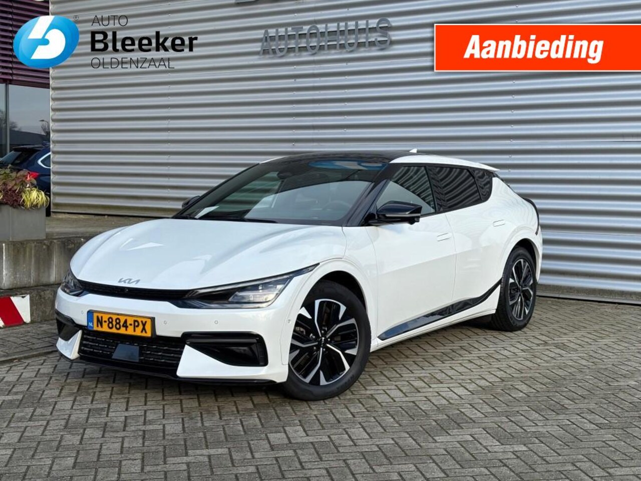 Kia EV6 - GT-Line 77.4 Kwh SOH 100% Pano HUD-AR Meridian Camera Warmtepomp - AutoWereld.nl