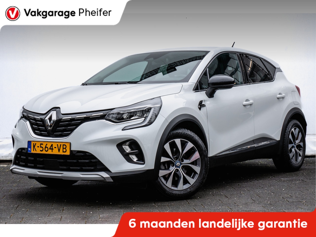 Renault Captur - 1.6 E-Tech Plug-in Hybrid 160 Business Trekhaak/ Leer/ Full led/ Stoelverwarming/ Pdc/ Ele - AutoWereld.nl