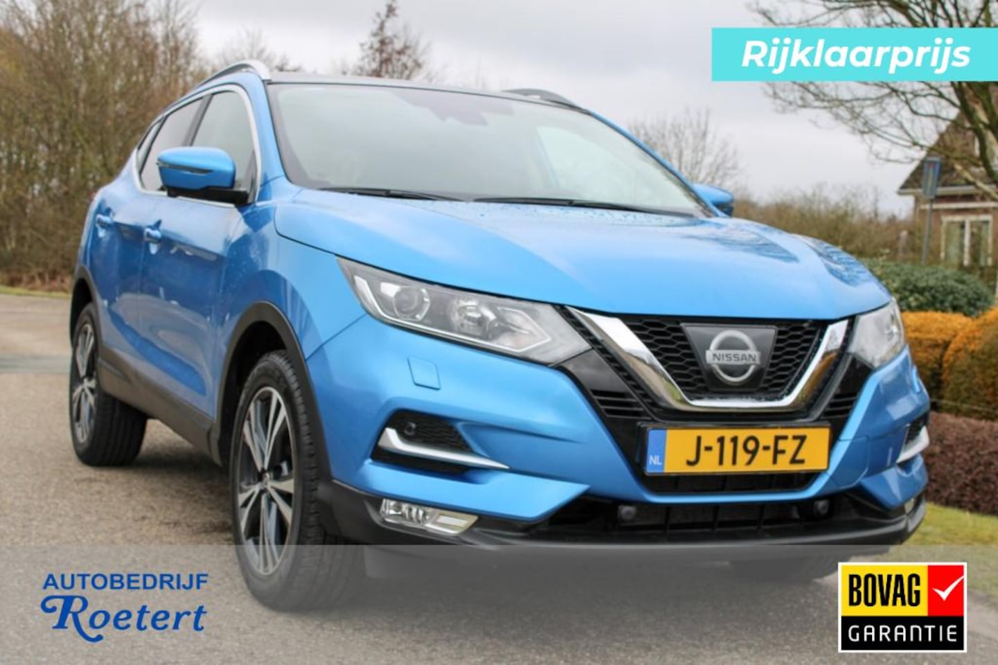 Nissan Qashqai - 1.2 N-Vision 116pk ECC/Cruise/360Camera/panoramadak/carplay - AutoWereld.nl