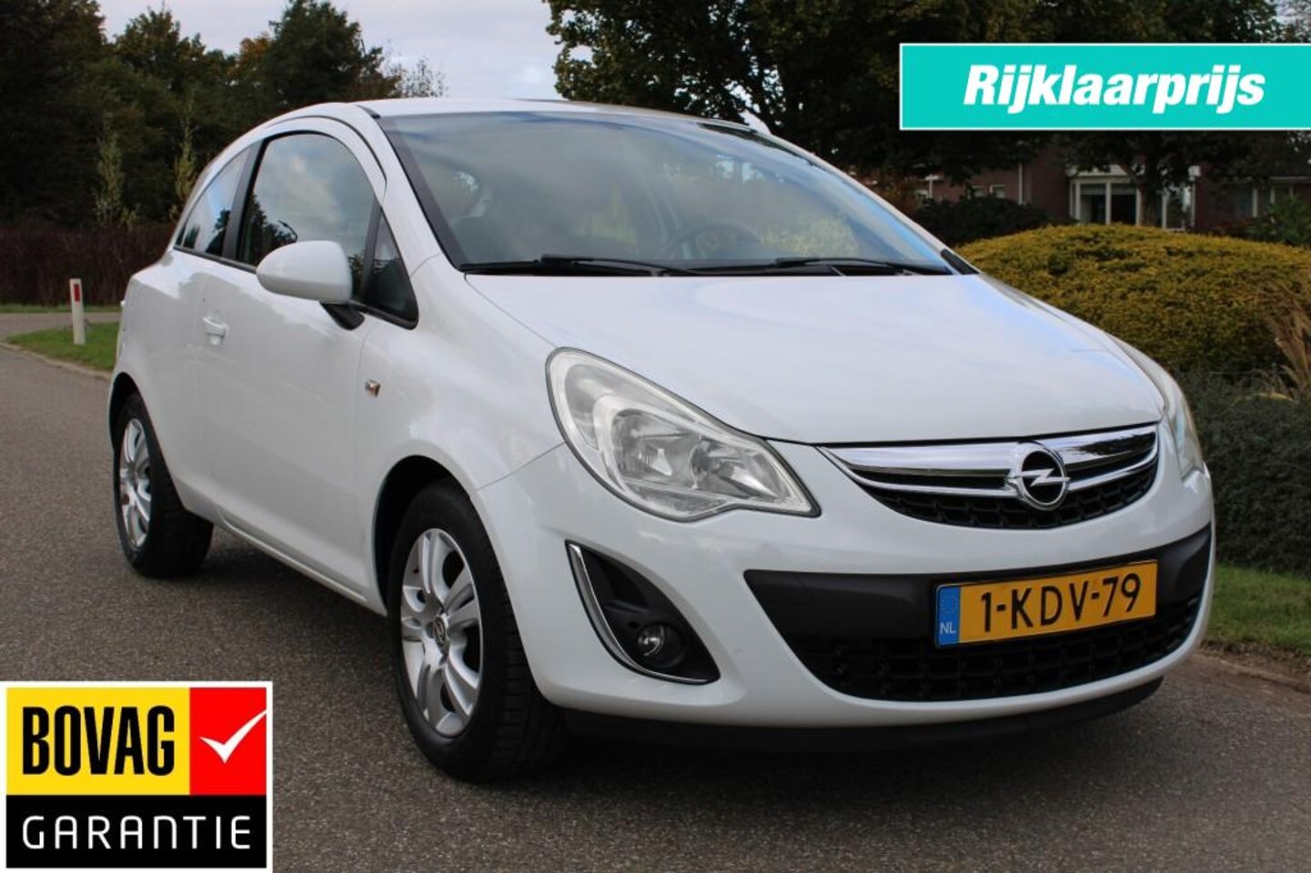 Opel Corsa - 1.2 83pk LPG-G3 EcoFlex Edition 3-drs Airco/Half leer/Edition-pakket - AutoWereld.nl