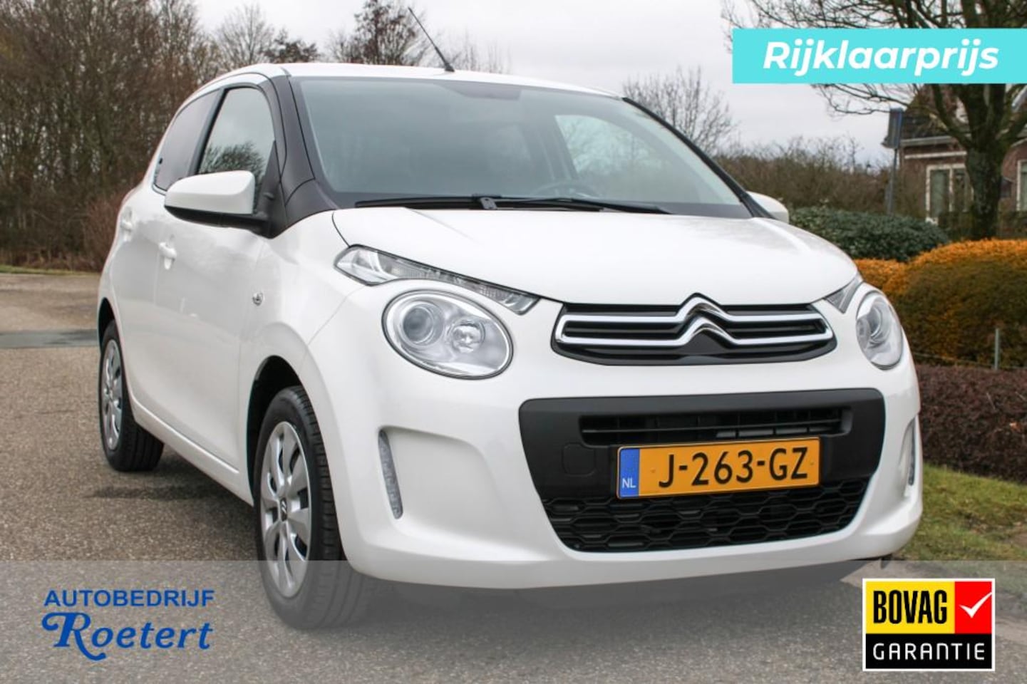 Citroën C1 - 1.0 VTI Feel 72pk airco/speed limiter/bluetooth 5-deurs - AutoWereld.nl