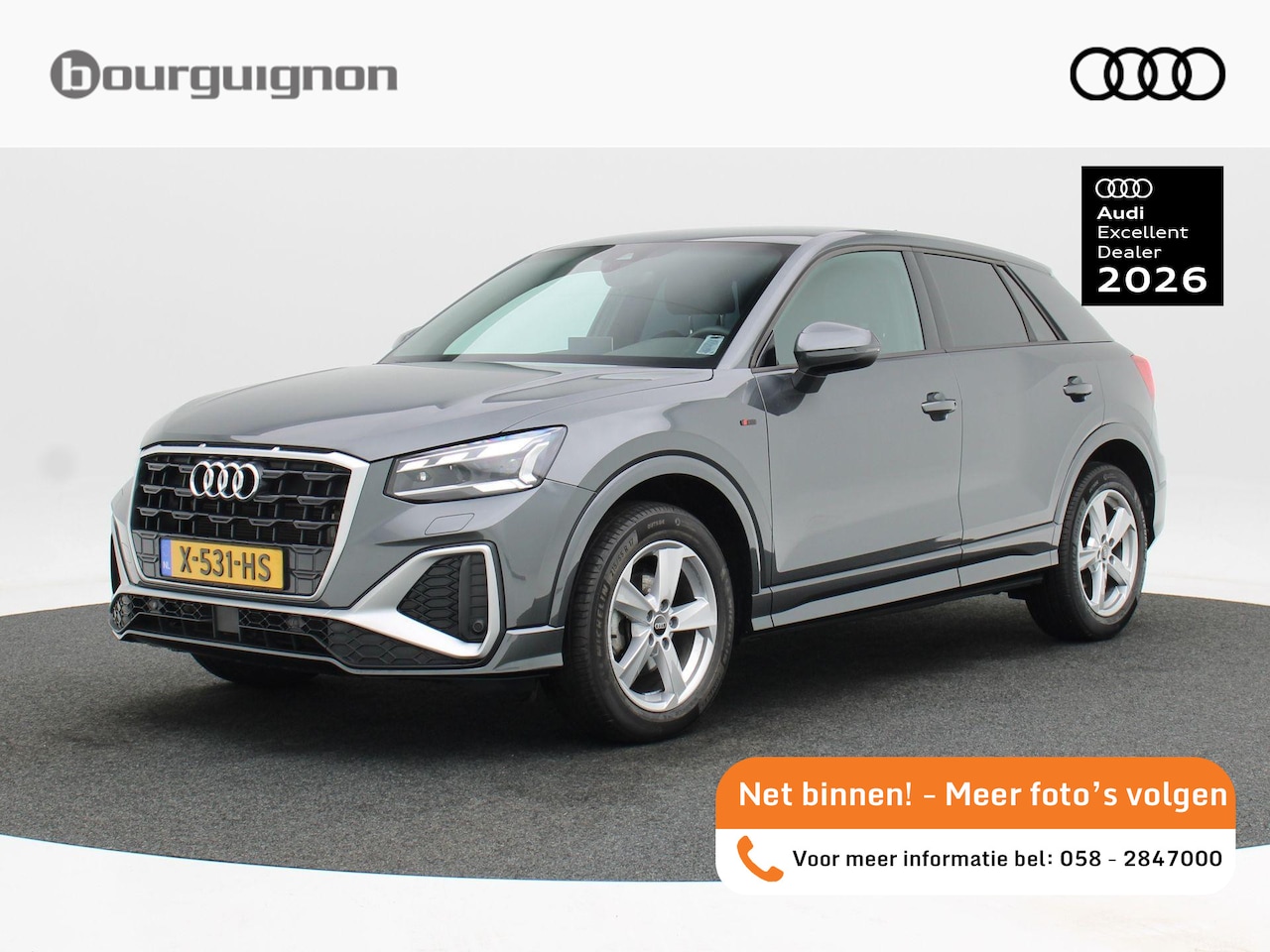 Audi Q2 - 35 TFSi S Edition 150 Pk Automaat | Zwart Optiek | Virtual Cockpit | Camera | LED | Trekha - AutoWereld.nl