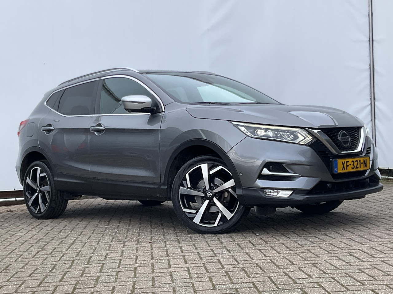 Nissan Qashqai - 1.2 Tekna + 360°Cam Leder Stoelverw. Pano.dak BOSE - AutoWereld.nl